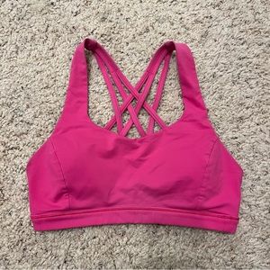 Lululemon Free to be Serene Bra Sonic Pink